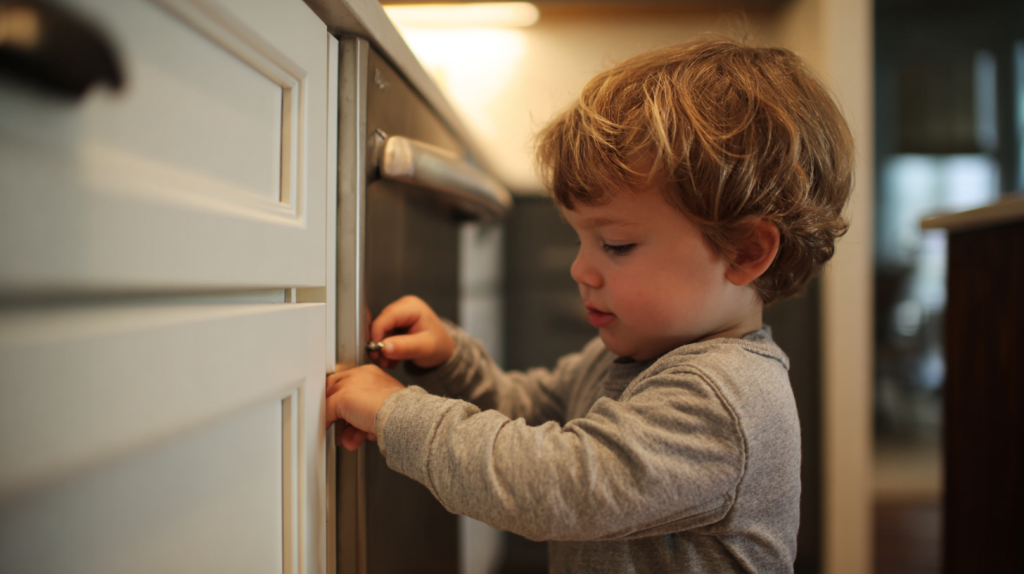 How to Create the Perfect Kitchen Cabinet Layout in UAE or Dubai? 14 Child Safety Design