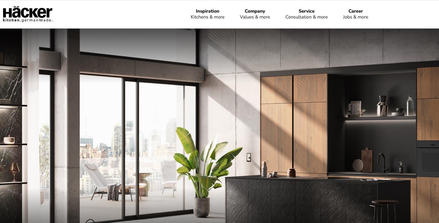 Top 10 Custom Kitchen Cabinet Suppliers in the Middle East (2025) 5 Hacker Kitchens-Top Wholesale Kitchen Cabinet Suppliers in GCC