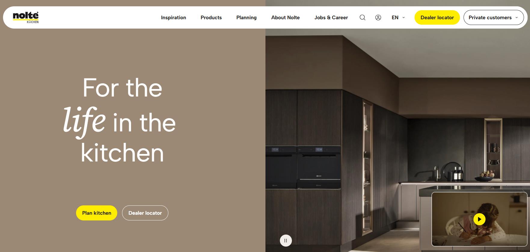 Top 10 Custom Kitchen Cabinet Suppliers in the Middle East (2025) 10 Nolte Kitchens-Top Kitchen Cabinet Wholesale Distributors in the Middle East