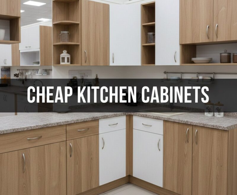 Cheap Kitchen Cabinets: How to Get a Luxury Look on a Budget (2026 Guide) 1 Modern kitchen cabinets in light wood