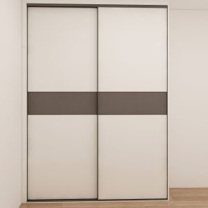 two-color-melamine-finish-door-sliding-wardrobe two-color-melamine-finish-door-sliding-wardrobe
